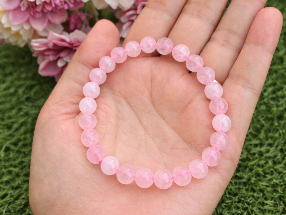 Pink rose quartz 2